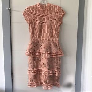 NWT Sm Pink Dress (Self Portrait Inspired)